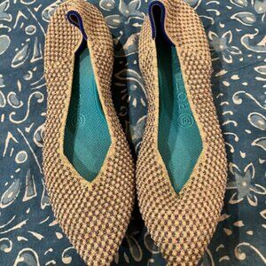 Rothy’s “The Point” in Multi Metallic